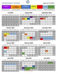 Bullitt County Public Schools Calendar 2022 and 2023