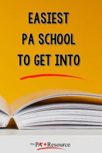 Easiest PA Schools