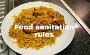 the food sanitation rules require someone at your restaurant to